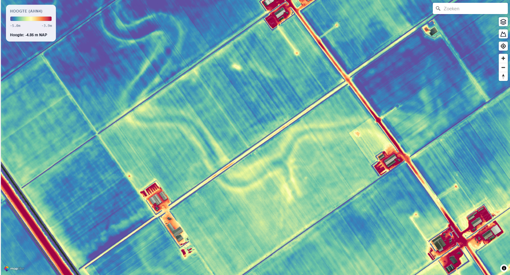 Hoogtekaart AHN4